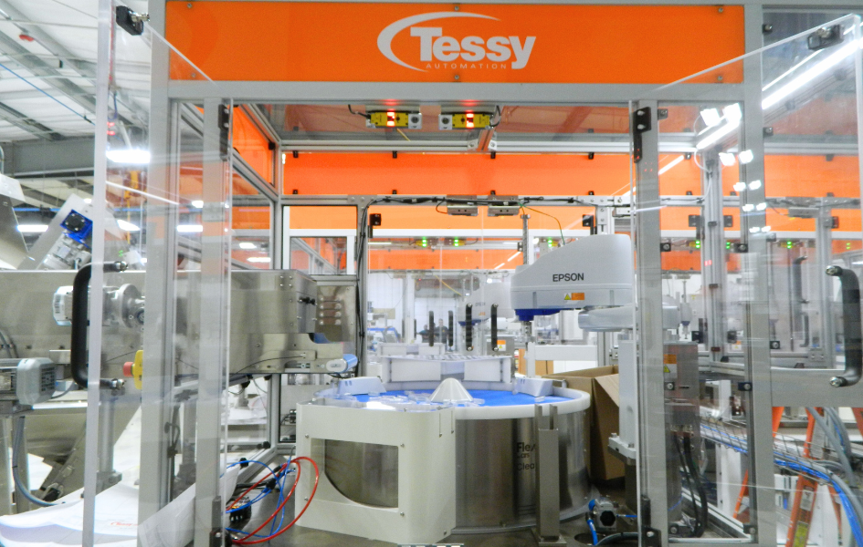 ARS FlexiBowl on Tessy Auto Production Floor